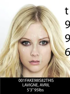 avril lavigne facial case t996