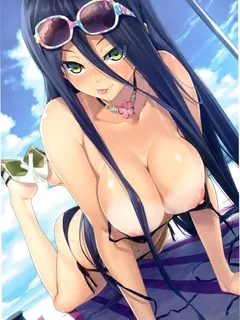 playful beach vixen