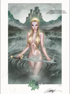 the lady in the lake - j. scott campbell - 2014