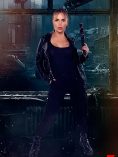 Kate Dalia in VR Cosplay X set Terminator Genisys