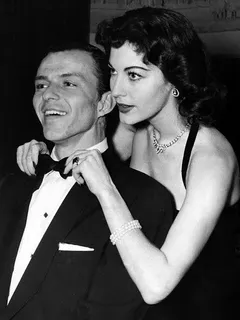 ava-gardner  -  with "the chairmen of the board"- frank sinatra....so cool!!