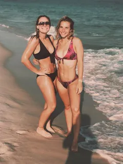 college athletes in bikinis