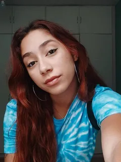 pretty face teen redhead cute