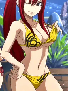 erza scarlet - bikini