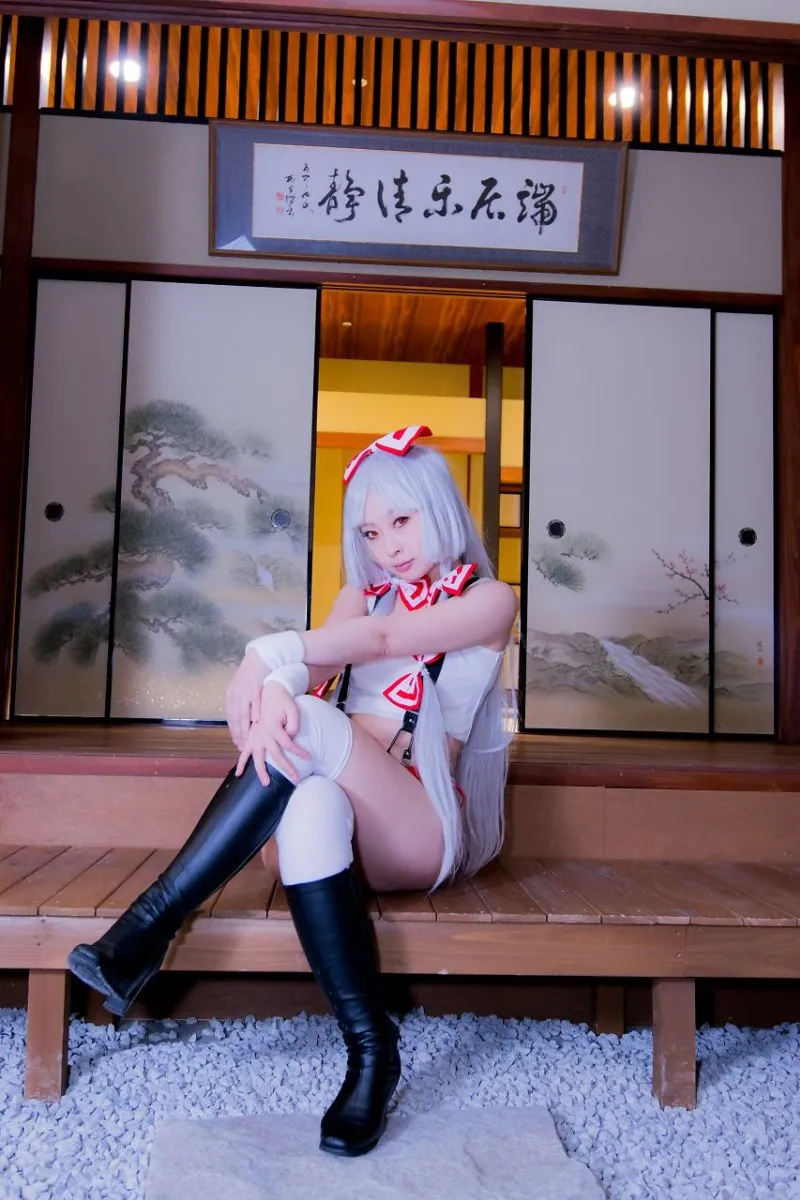 Kaguya in All Gravure set Fujiwara No Mokou