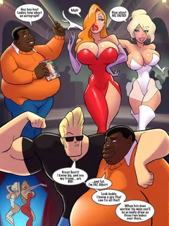 jessica rabbit and holly sucks a black dick