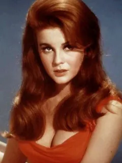 ann margaret in red dress