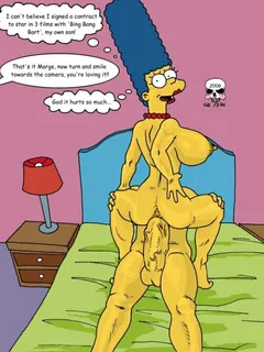 marge and bart simpson porn simpsons marge simpson bart fear