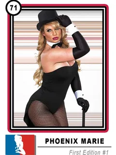 phoenix marie - trading card