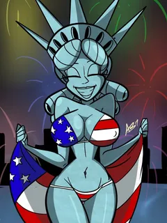 lady liberty by akb-drawsstuff