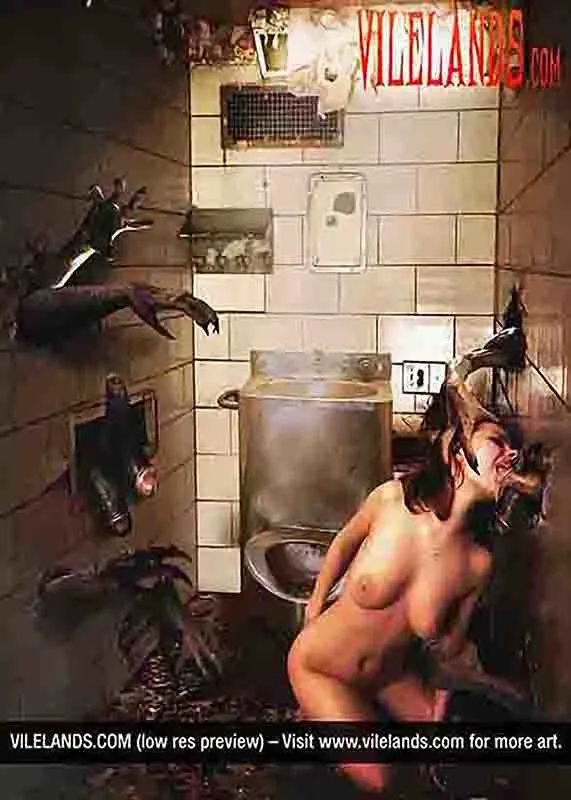 monster gloryhole prison – art by vilelands