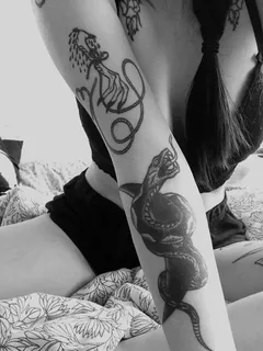 sexy body and tattoo art