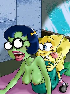 mindy neptune nailed by spongebob