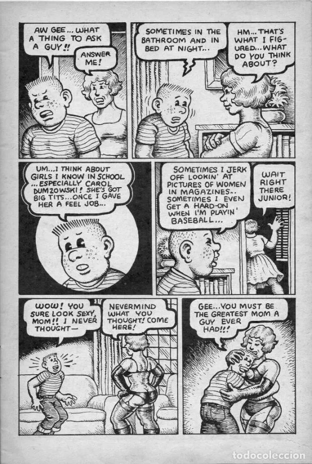 robert crumb - joe blow comic