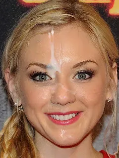 emily kinney facial fake