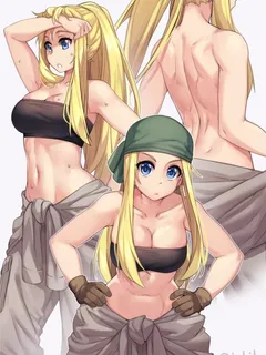 winry's hot body