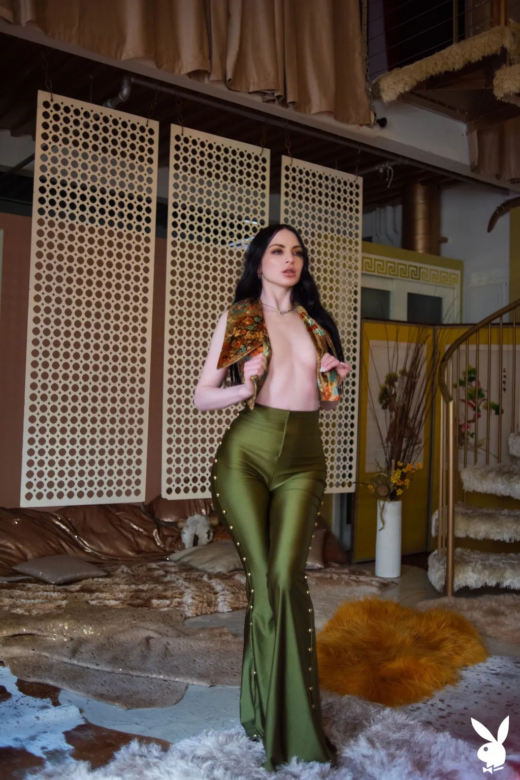 Carissa White in Playboy set Vintage Dream