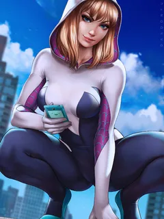 sexy spider gwen.