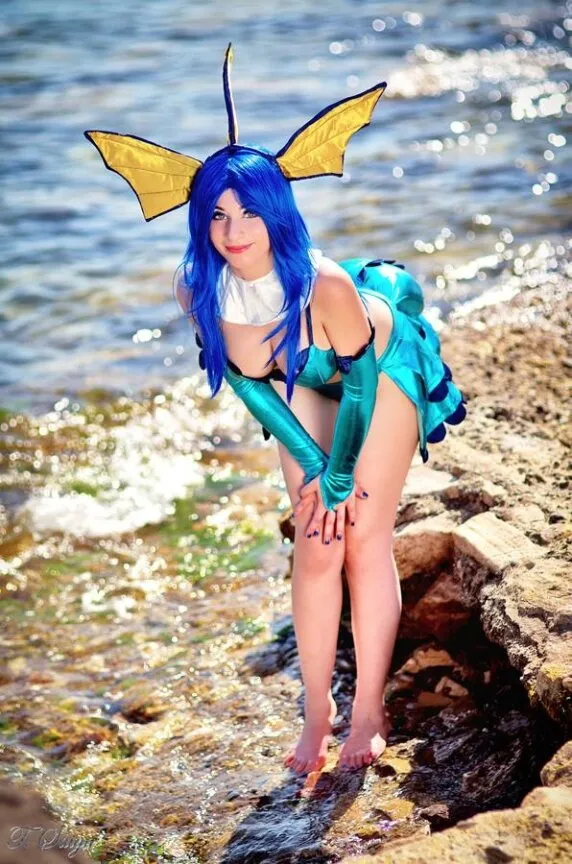 giada robin as vaporeon from pokémon