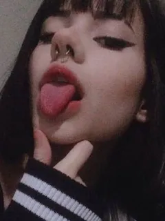 beauty teen tongue out. join telegram for better quality link in profile