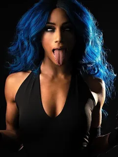 sasha banks ahegao