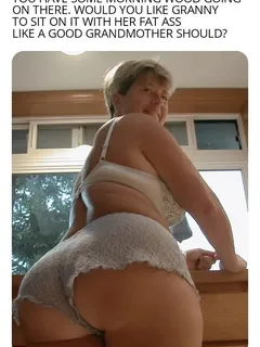 granny thicker than a snickers she could get that cock in her