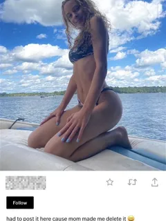 mom tried to protect teen daughter from pervs like you but she’s a little slut at heart