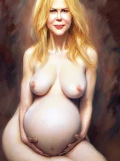 pregnant nicole kidman