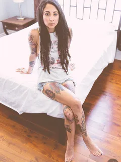 tattoed legs