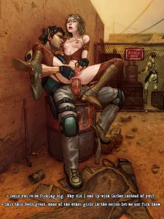 jjoixxx - chris redfield and alice abernathy