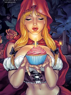 red riding hood vip zenescope by elias-chatzoudis