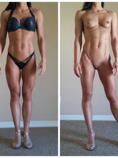 fitness model clothed & unclothed!
