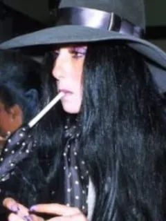 cher smoking virginia slims.❤