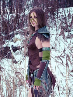 skyrim, aela the huntress by amazingrogue