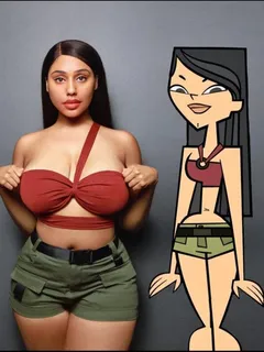 osha waiters as heather from "total drama island"