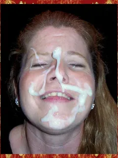 cum facial whore jizzed face - motherless