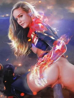 captain marvel - brie larson