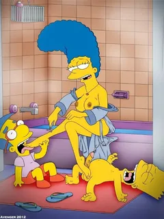 marge footjob (sacando leche x 2)