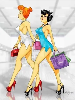 wilma flintstone and betty rubble, revisited