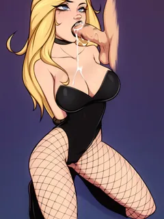 black canary by dimedrolly