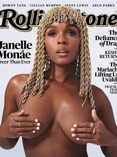 janelle monae on the cover for rolling stone