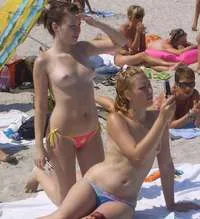 beach nudity