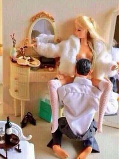 ken eats barbie