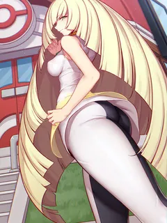 sexy lusamine (pokemon masters)