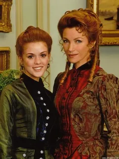 colleen cooper (jessica bowman) and michaela quinn (jane seymour)