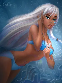 disney, princess kida by dariadesign