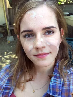 emma watson facial fake