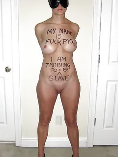 fuckpig trains to be a slave