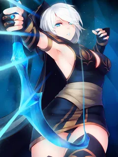 ashe - sideboob