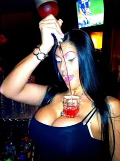 busty bartender